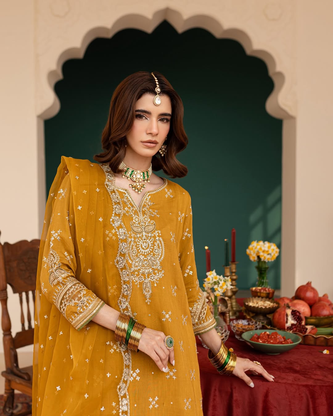 Almas Embroiderd 3pc - Lawn