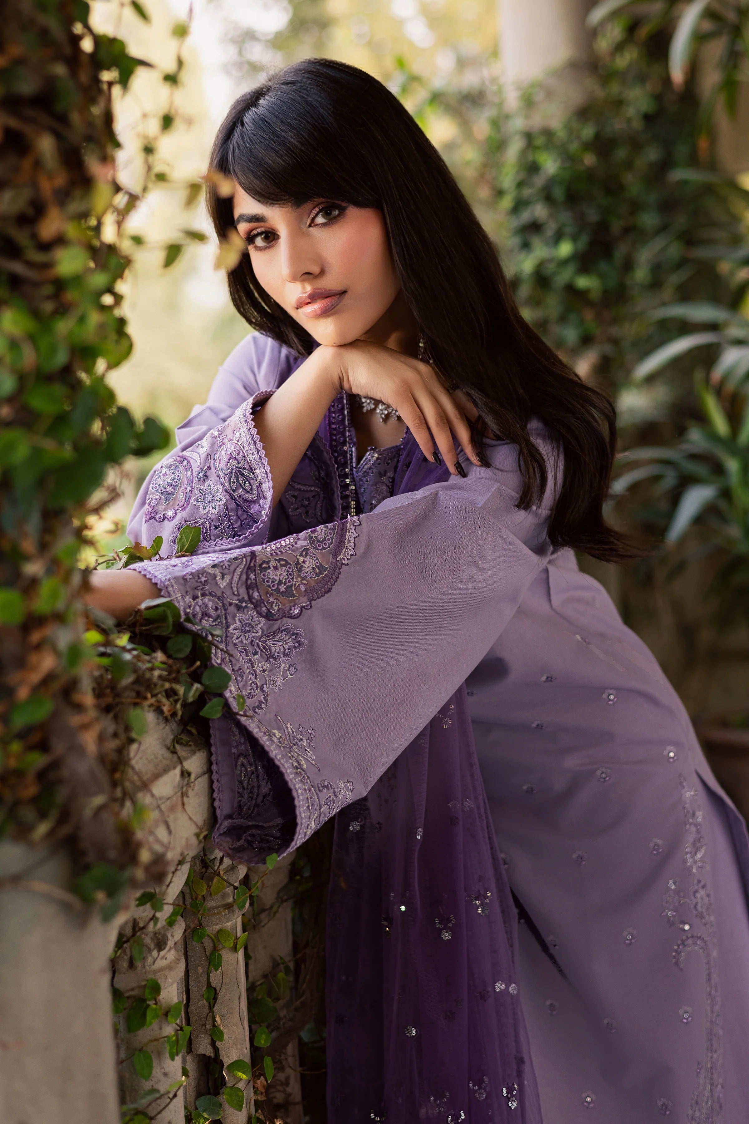 Afifa Embroidered - 3pc